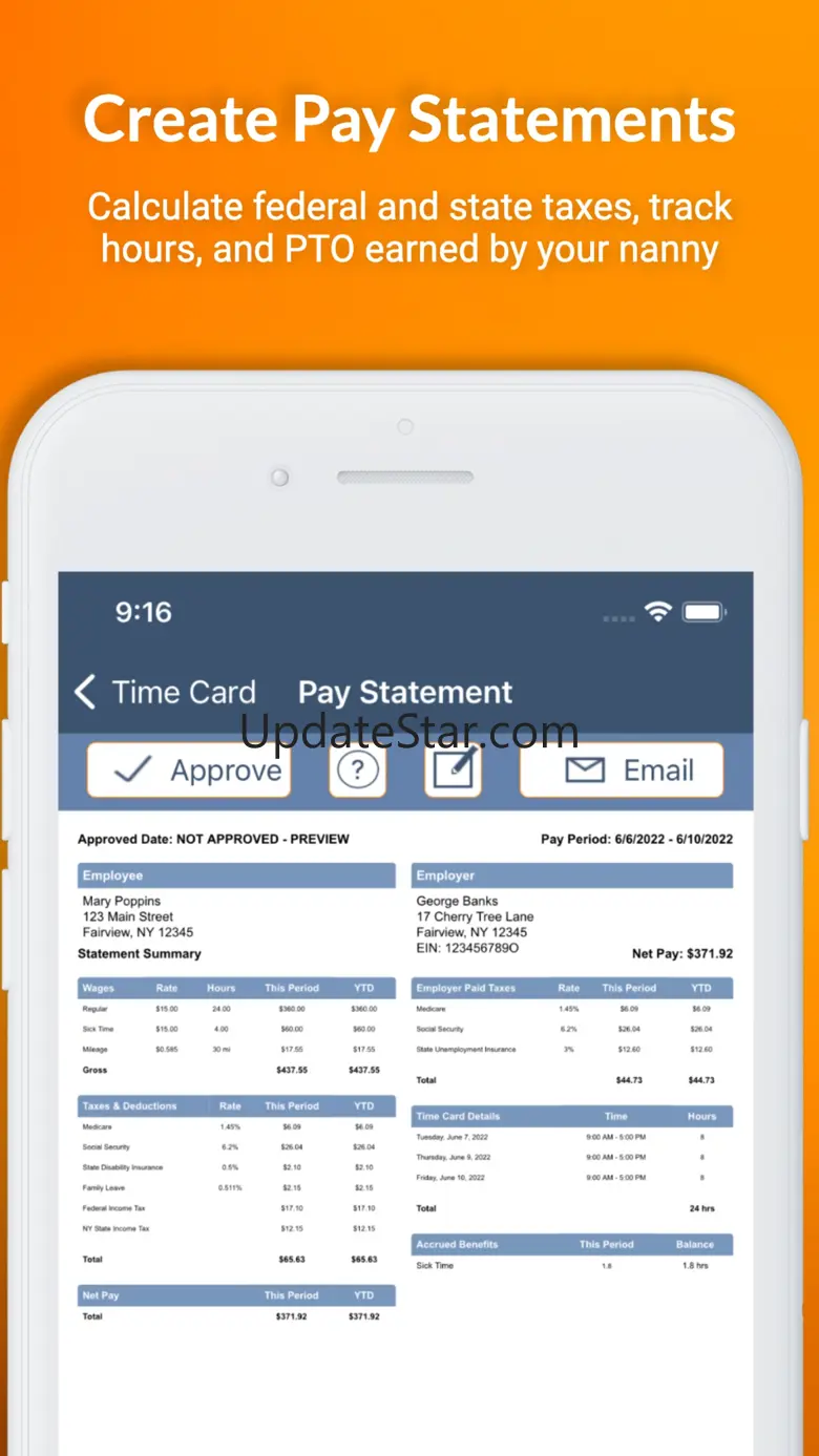Paycheck Nanny: Tax Calculator 4.9.0