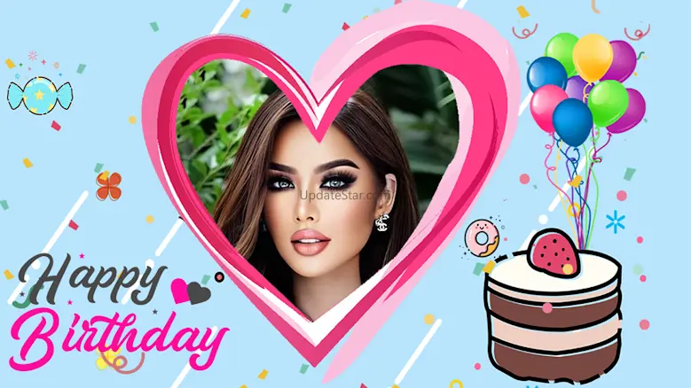 Birthday Photo Frame Greetings 2.0