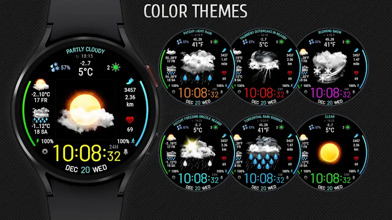 Weather watch face W5 1.5