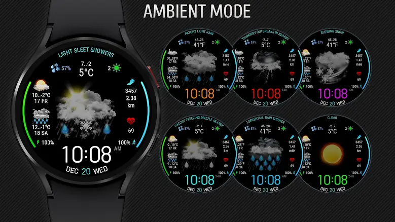 Weather watch face W5 1.5