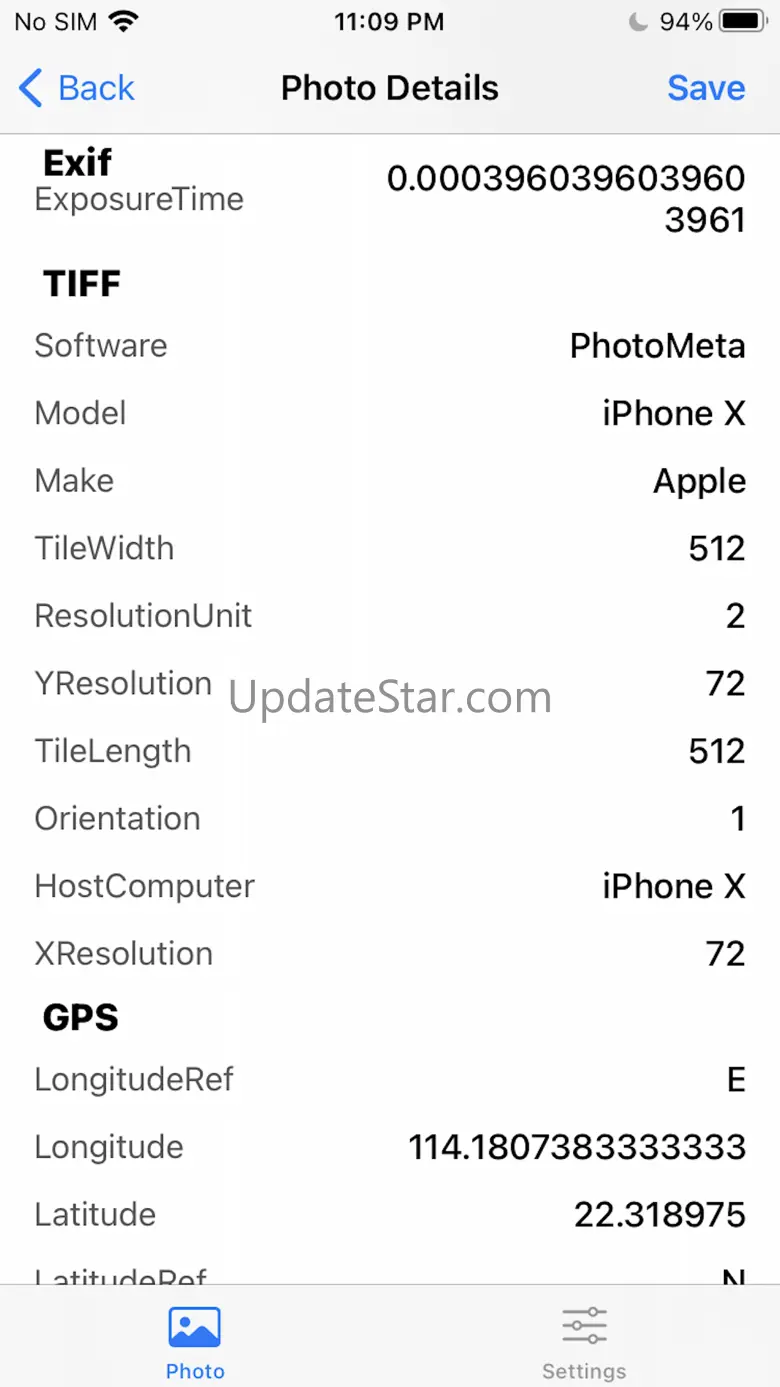Photo Metadata Photo Exif Edit 1.7