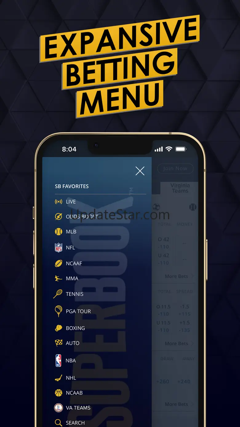 SuperBook Sports Virginia 1.2