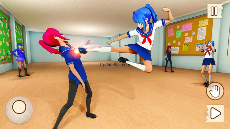 Anime Girl High School Student 2.0