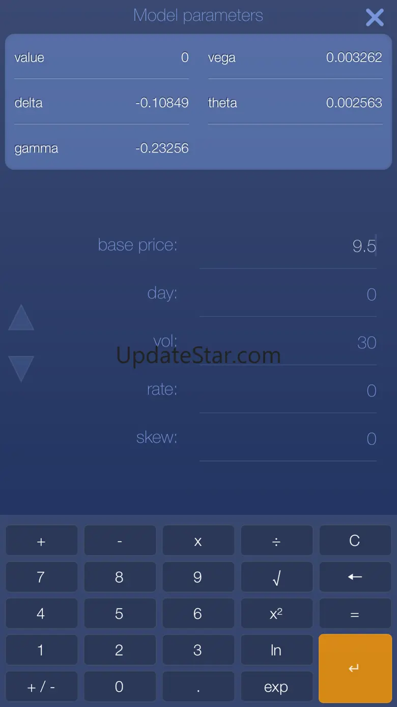 iOptioneer Lt - option risk 2.5