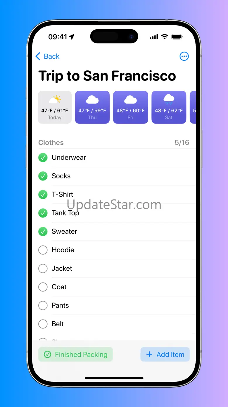 Packing List | Pack, Repeat 1.10.3