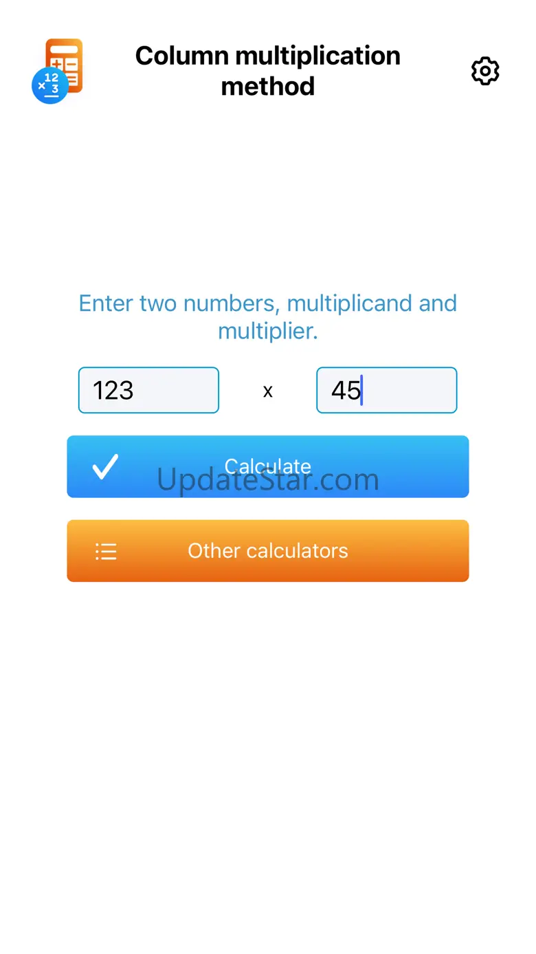 Column multiplication method 1.0.1