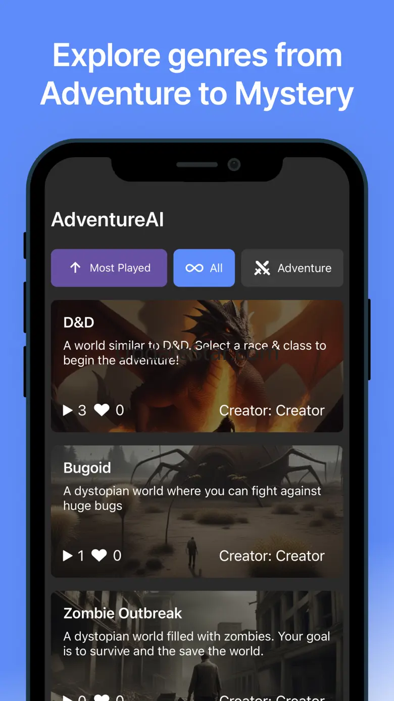 AdventureAI - Text-based RPG 1.1.0