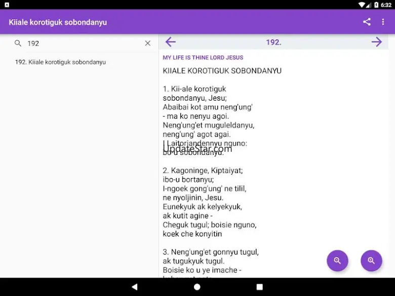 Kalenjin Hymns 3.1.4
