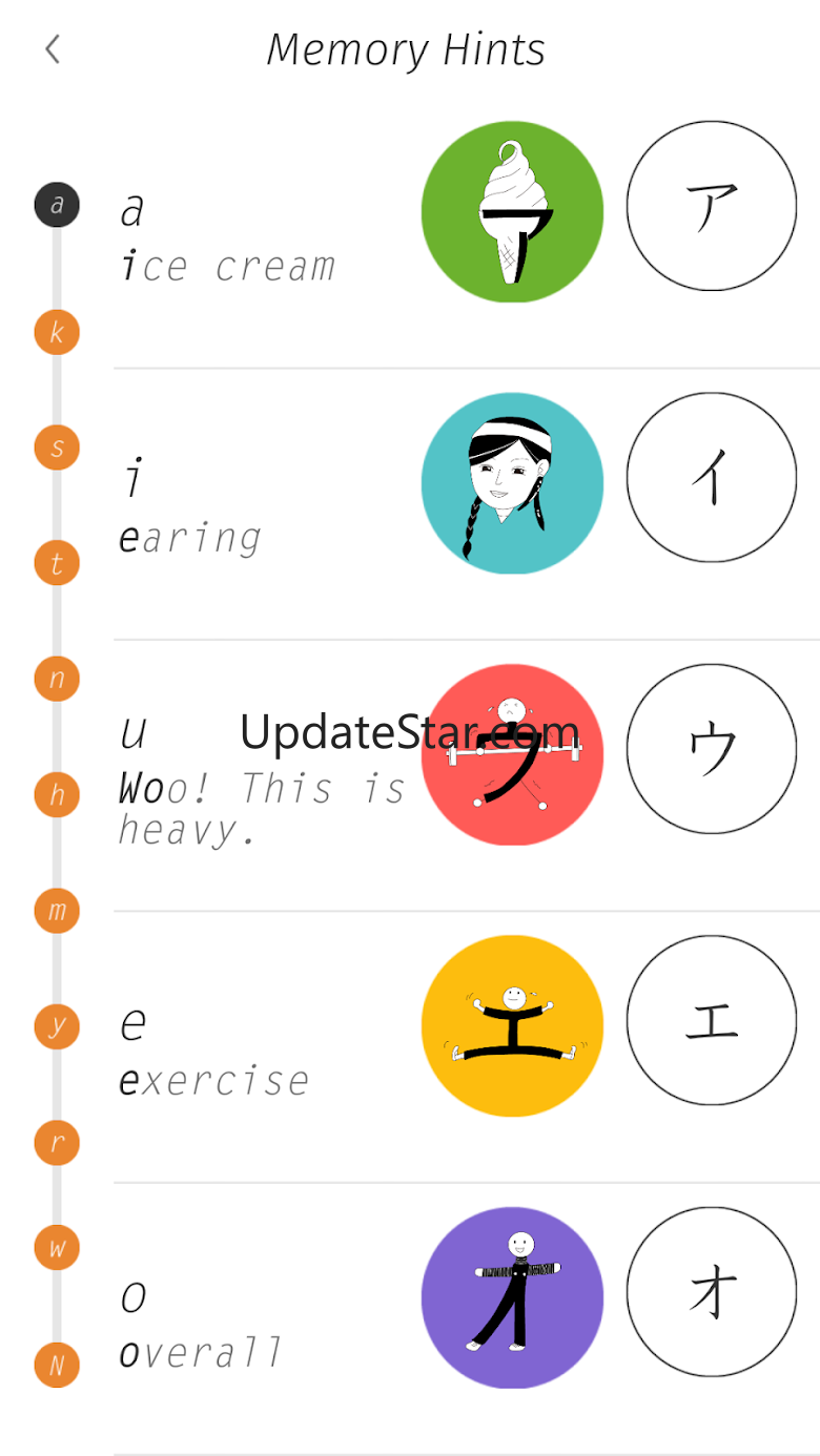 Katakana Memory Hint [English] 1.0.5