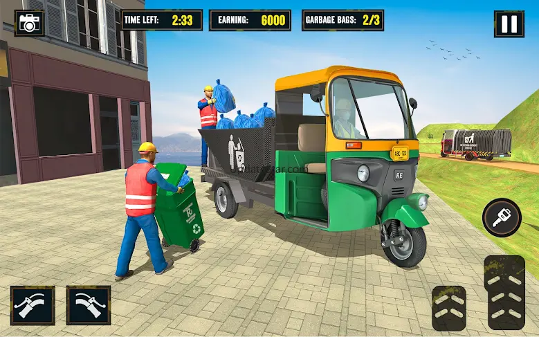 Tuk Tuk Auto Garbage Rickshaw 1.1.1