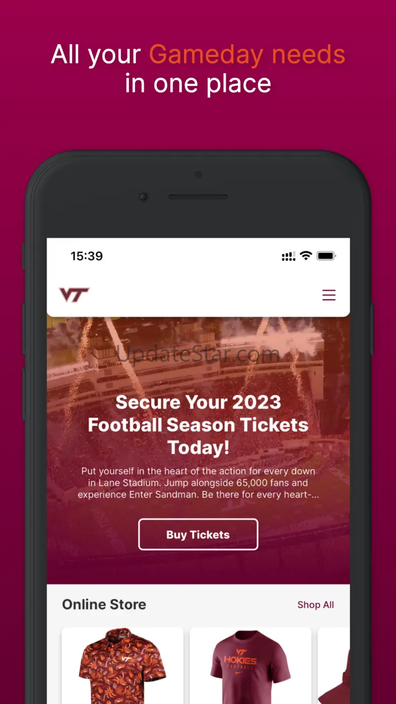 Virginia Tech HokieSports iOS App 11.0.5