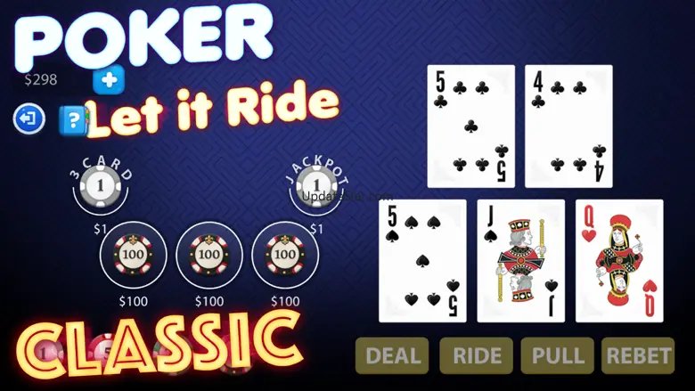 Let it Ride Poker Classic 1.0.1