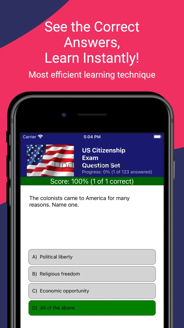 US Citizenship Exam 7.0.3