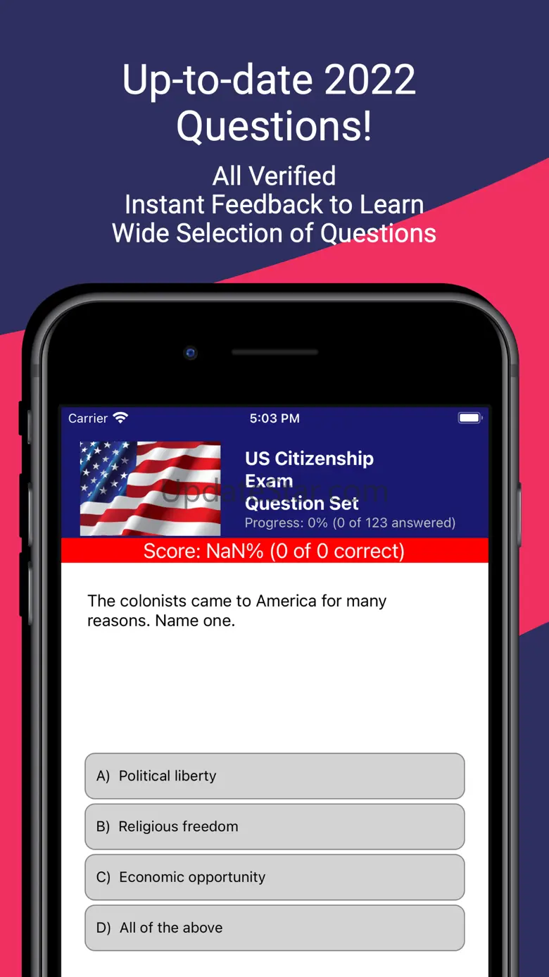 US Citizenship Exam 7.0.3