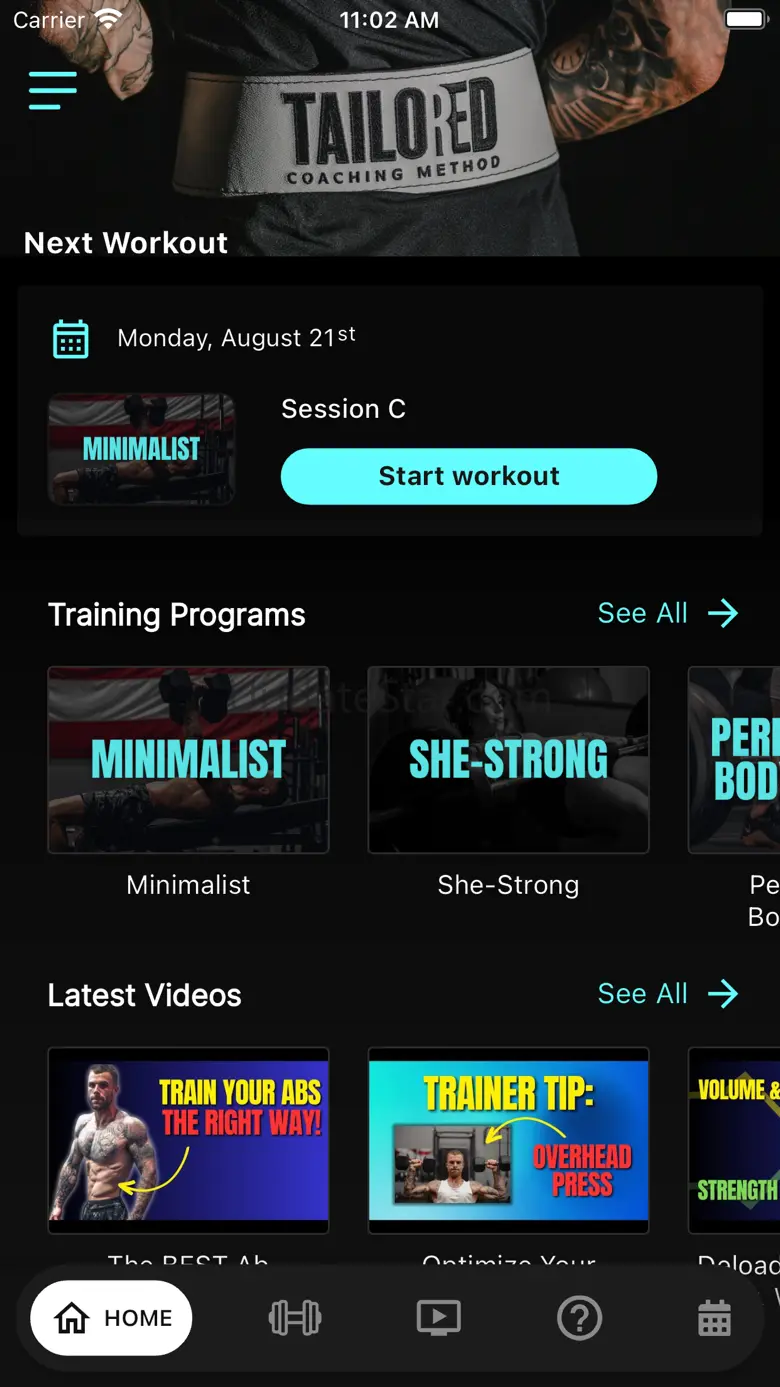 The Tailored Trainer 4.18.5