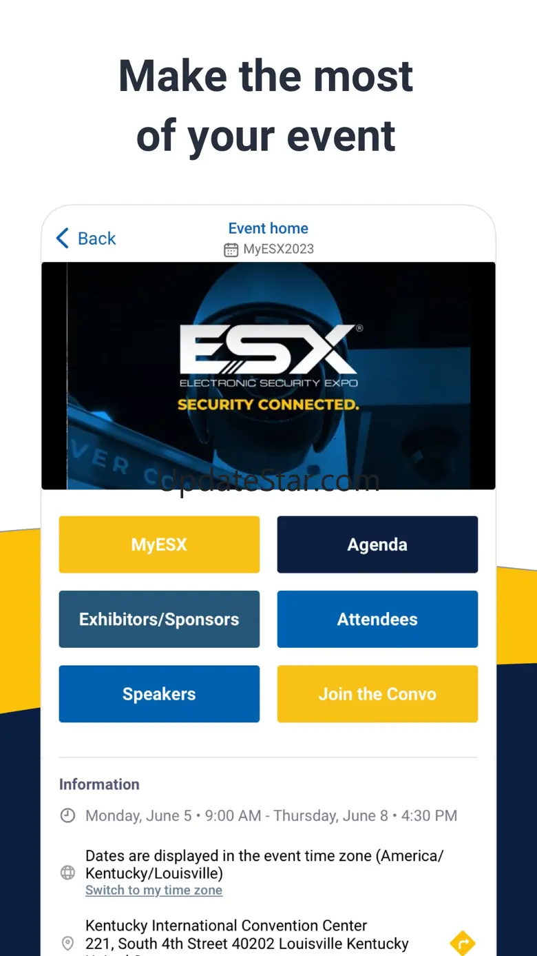 MyESX-Electronic Security Expo 4.39.0