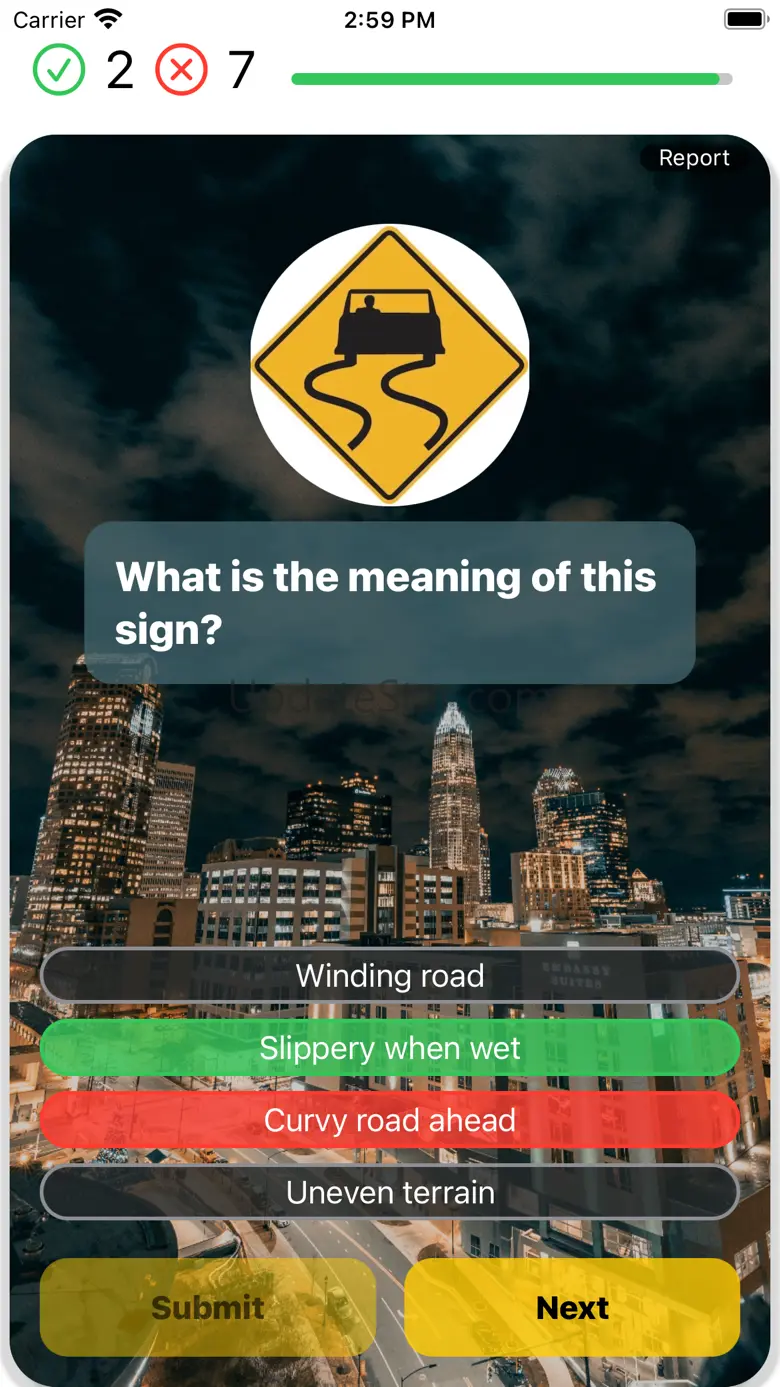 North Carolina DMV Test 2024 3.2