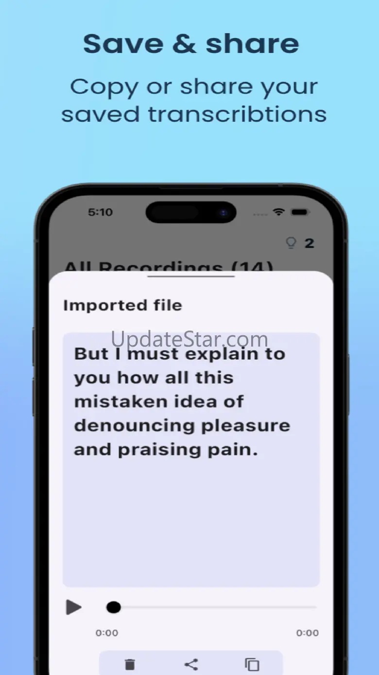 Transcribe AI Voice to Text 1.1