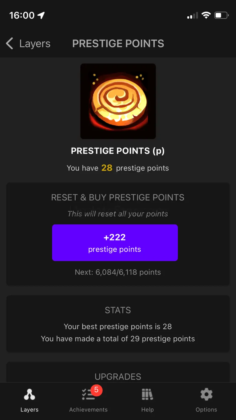 Prestige Tree: Mobile 1.6.1