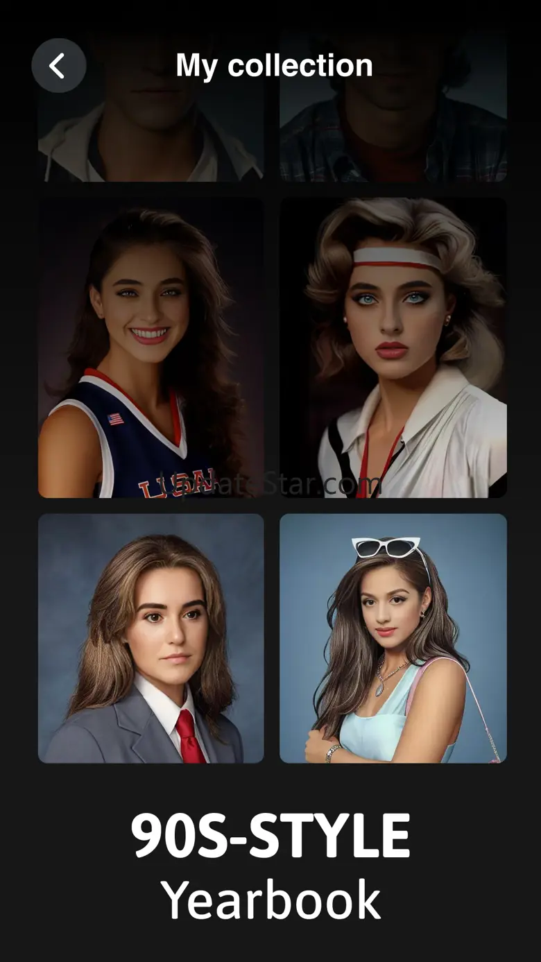 AI Yearbook 90's Challenge Pic 1.3