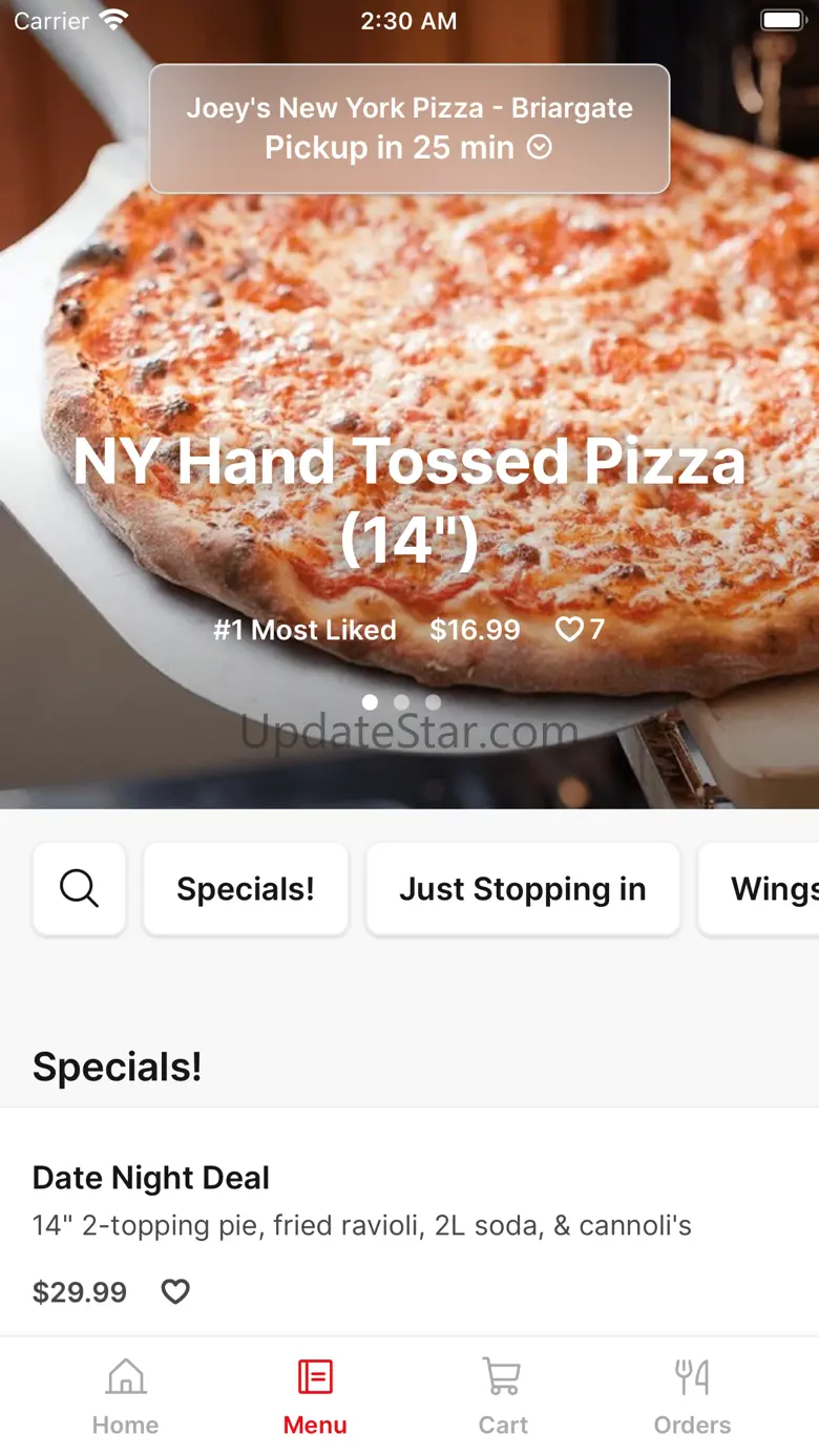 Joey's New York Pizza 32.0.0