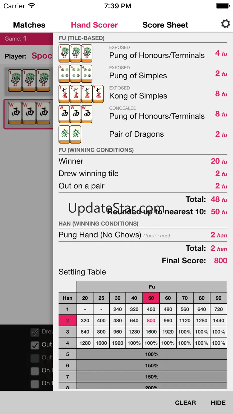 Mahjong Helper & Calculator 5.840.0