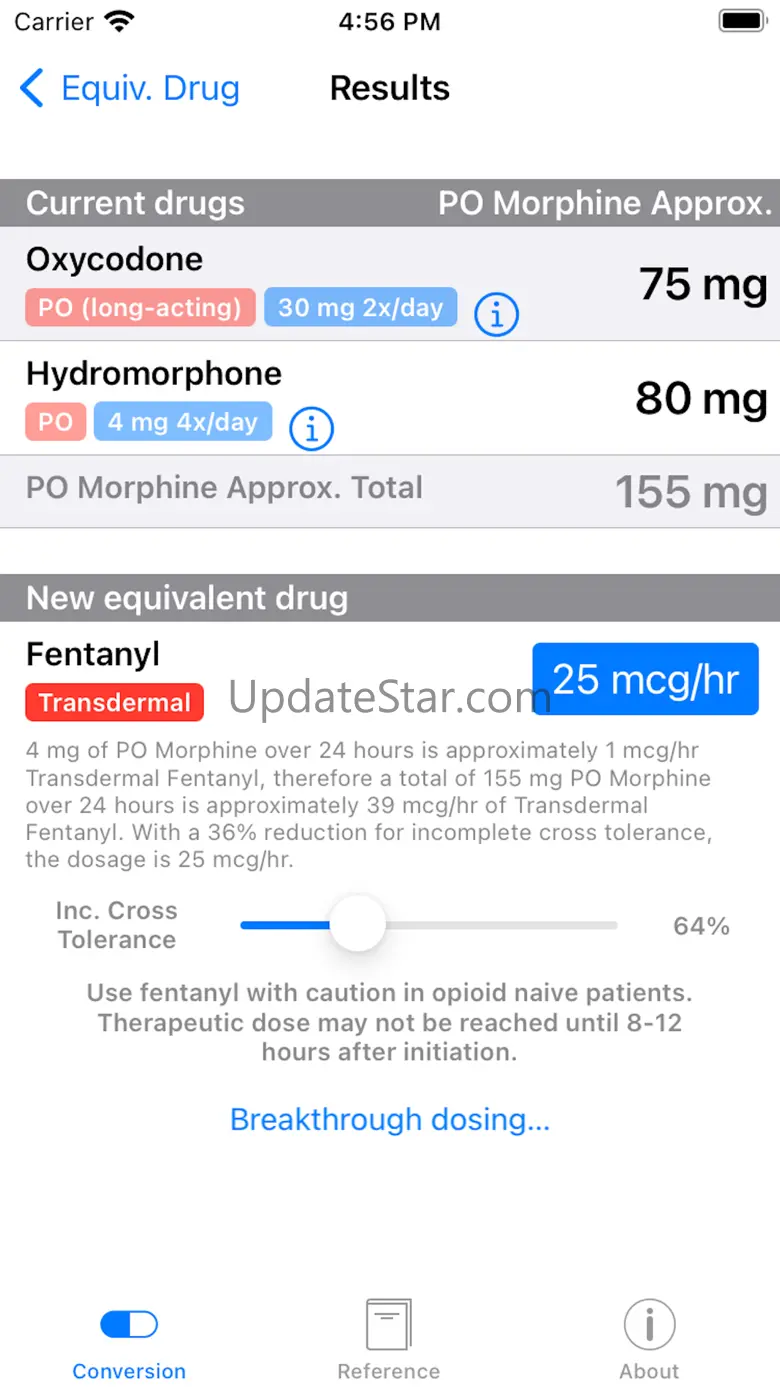 Opioids Dosage Conversion 3.0.2