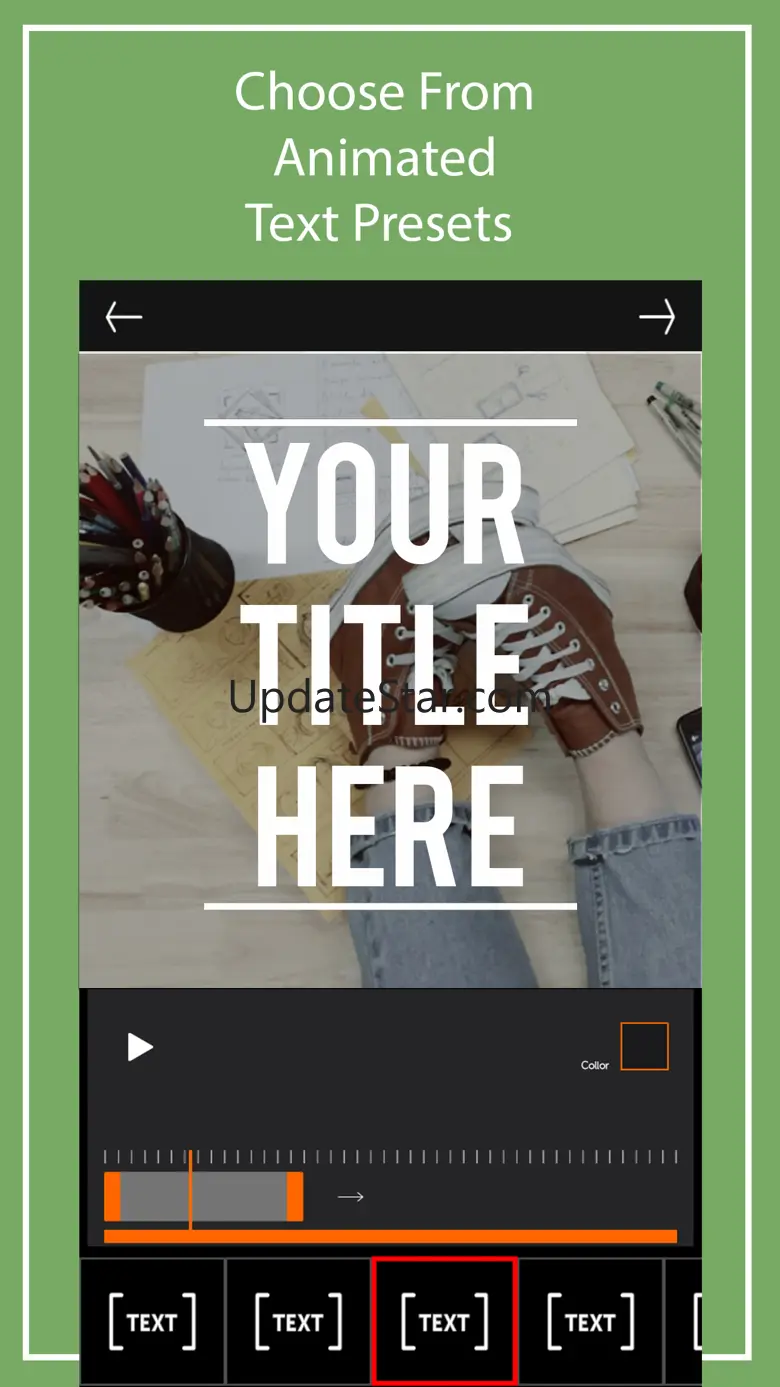 TitleUp - Easily Add Animated Texts to Videos 1.0