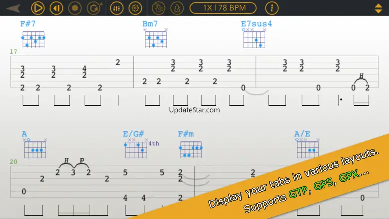 Mulody - Guitar Tab Player 1.0.17
