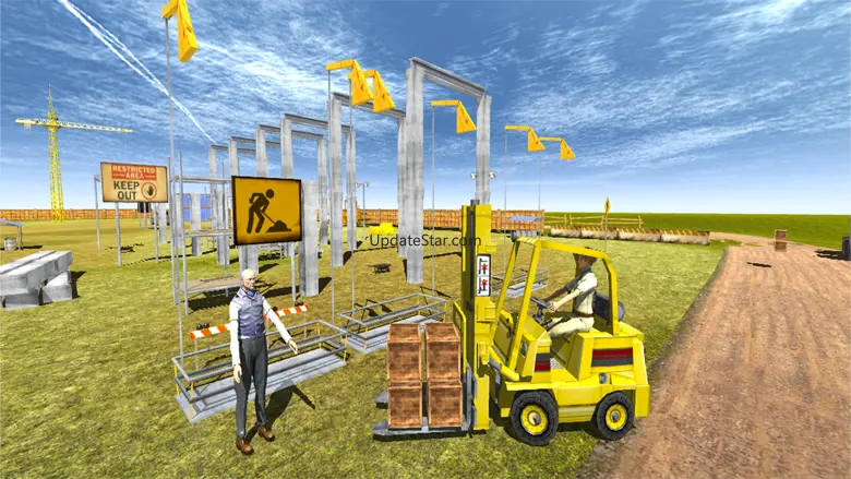 Construction Crane & Dump Truck-Operate Excavator 1.0