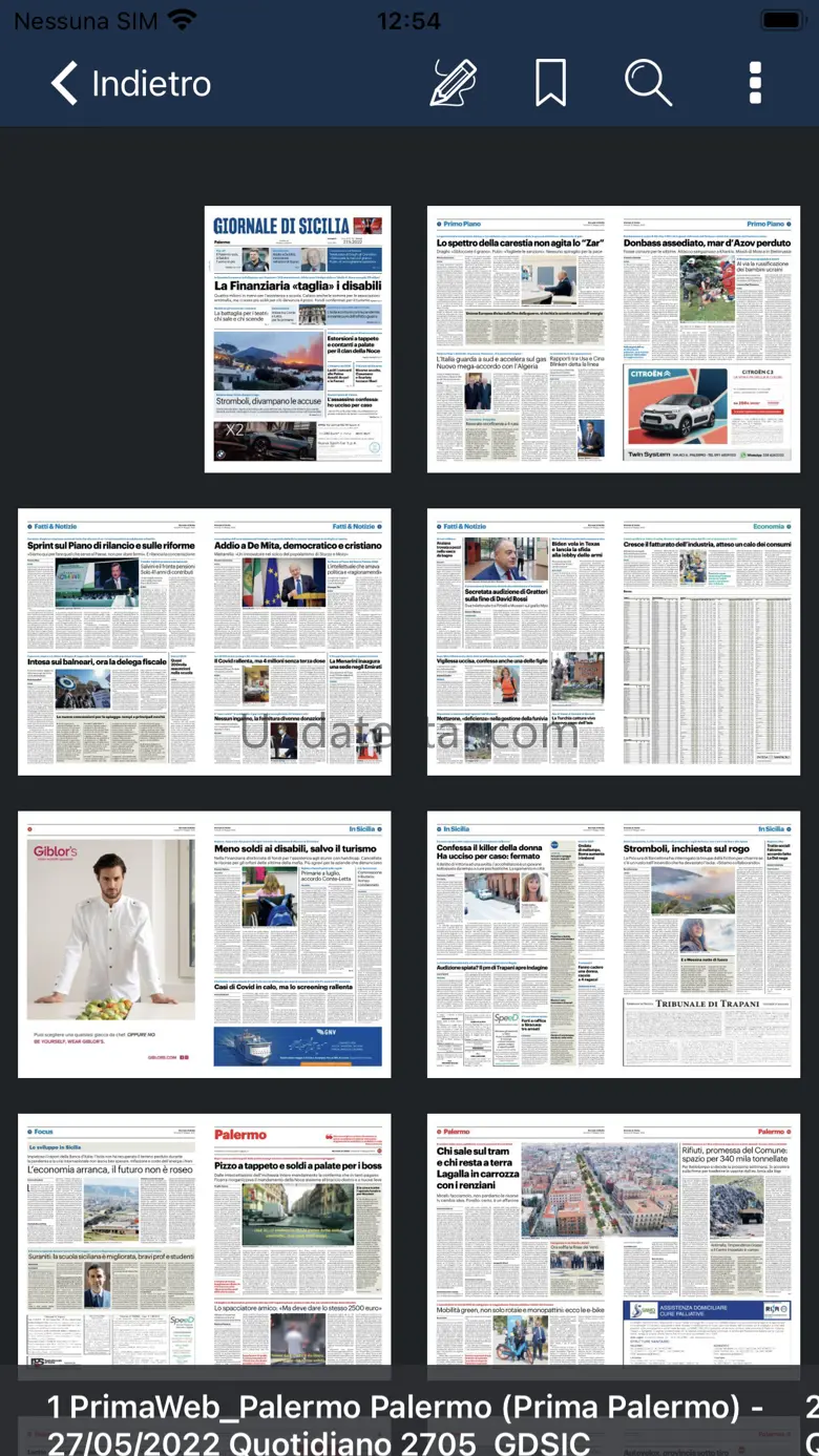 Il Giornale di Sicilia 22.1.1