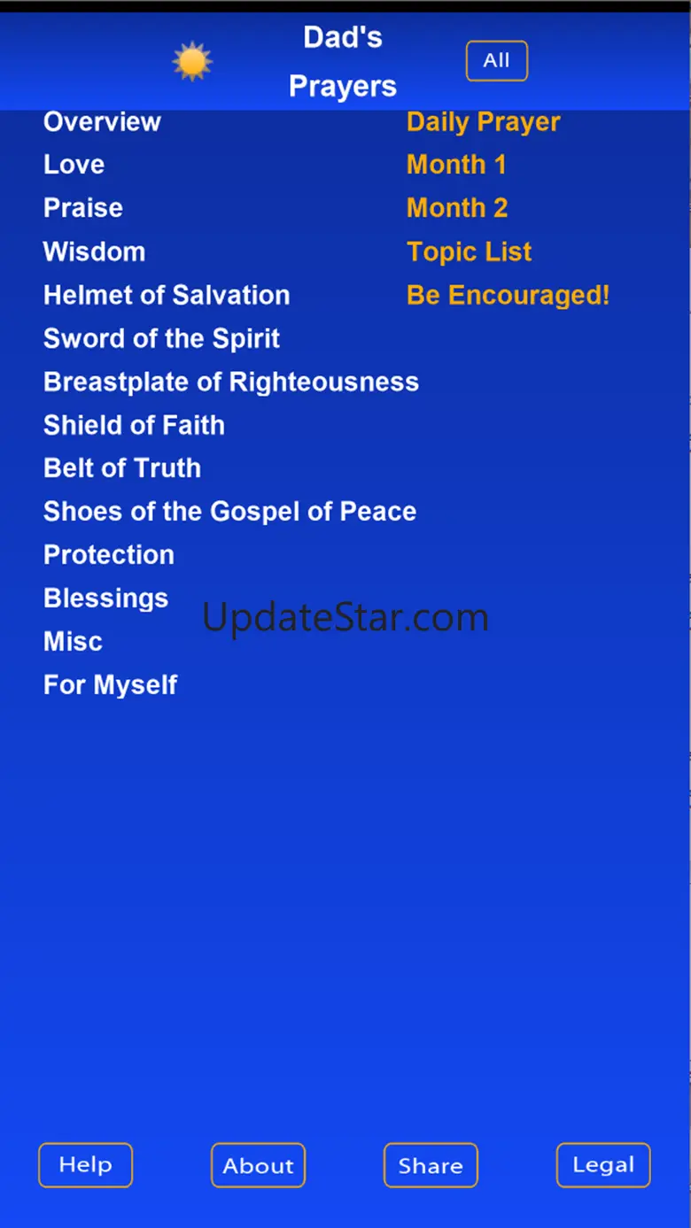 Dad's Prayers 3.0