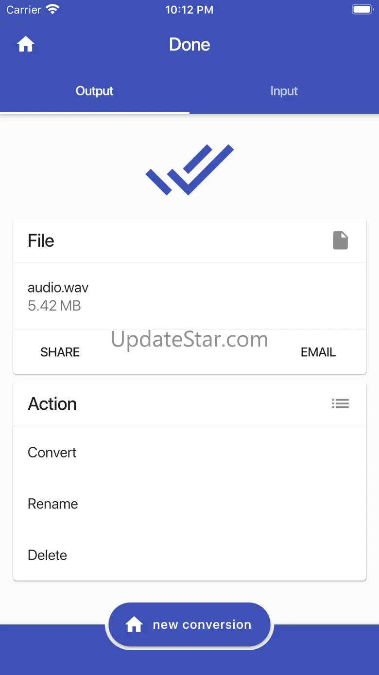 Convert Audio 16.2.5