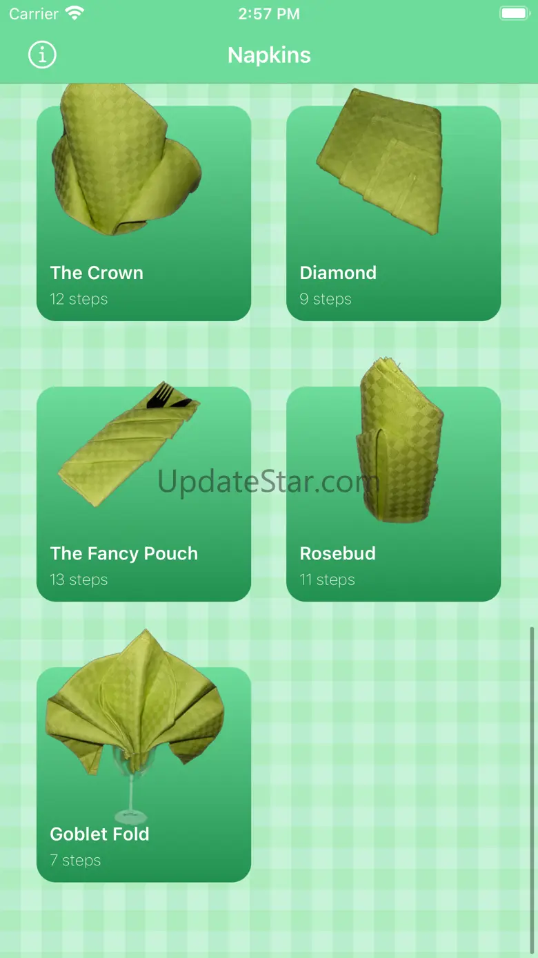 Napkin Folding 4.1