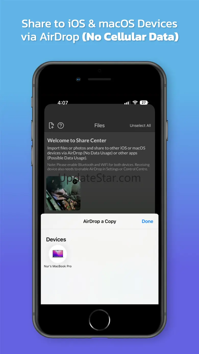 Bluetooth Share Center 3.1.6