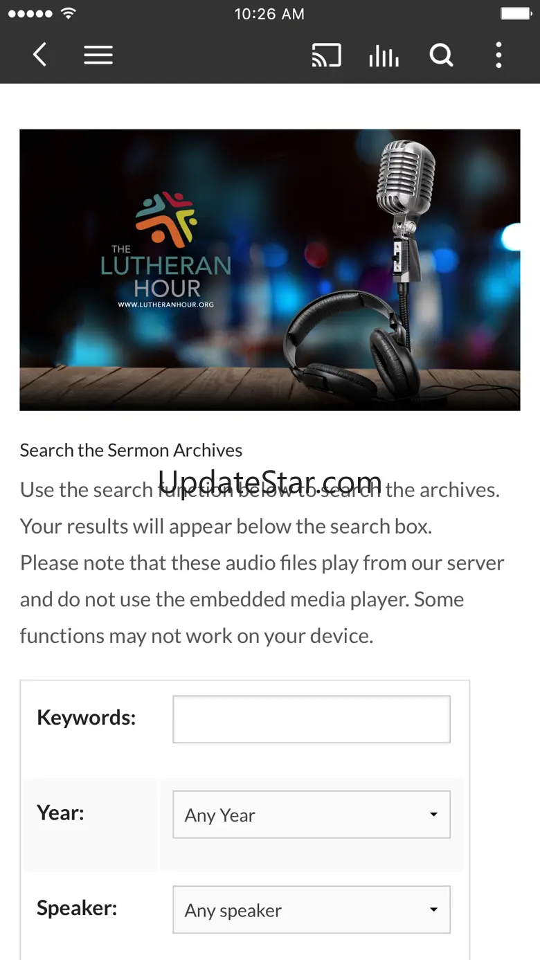 The Lutheran Hour® 6.3.1