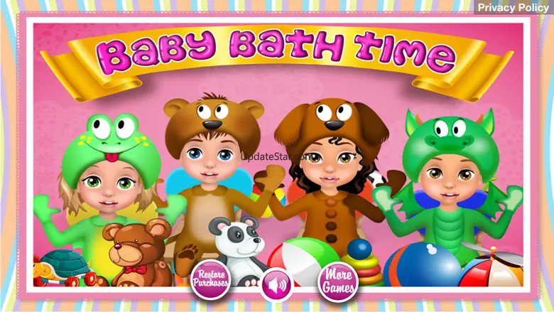 Baby Bath Time - Kids Games (Boys & Girls) 1.2
