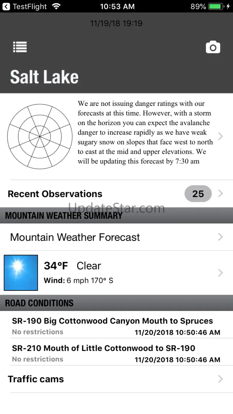 Utah Avalanche Center 1.6