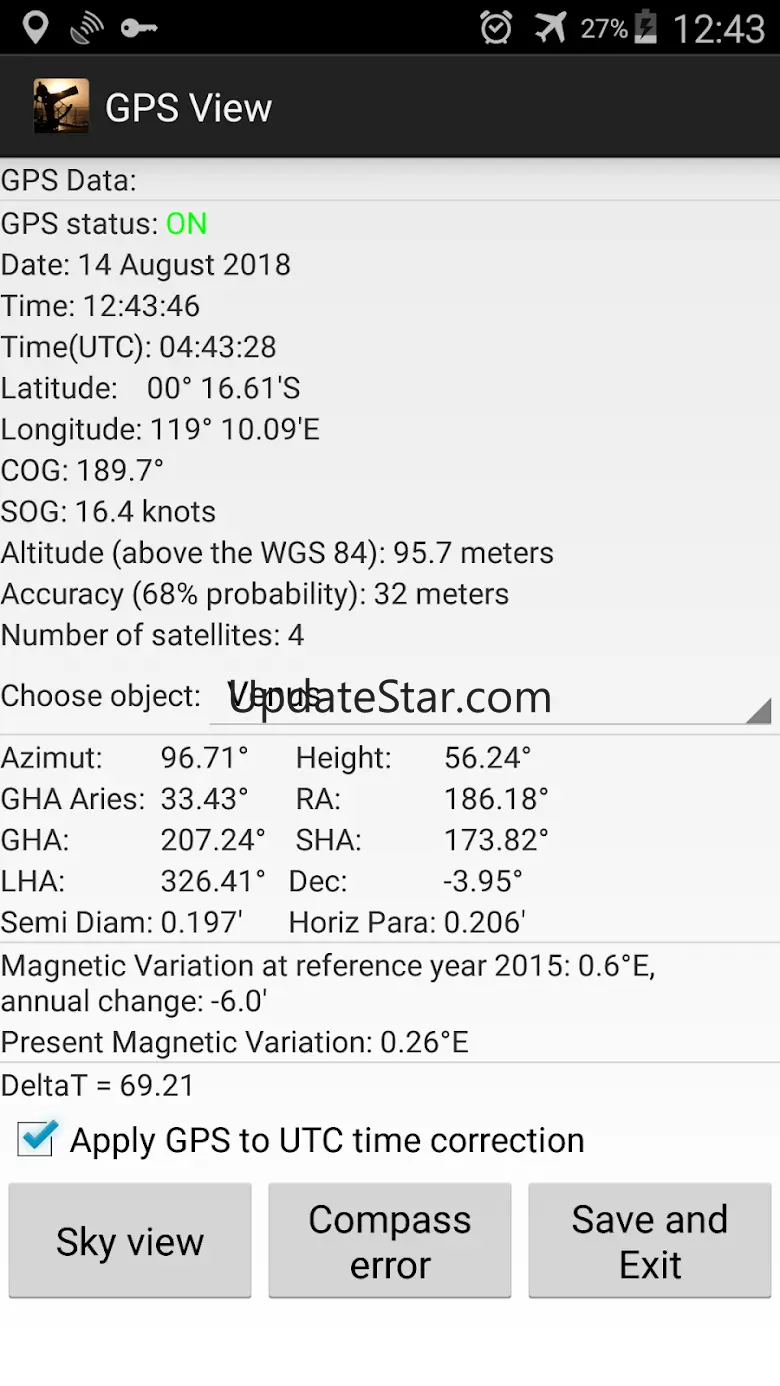 Nautical Almanac 2.3