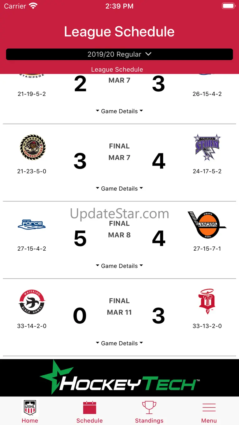 USHL 13.13.0