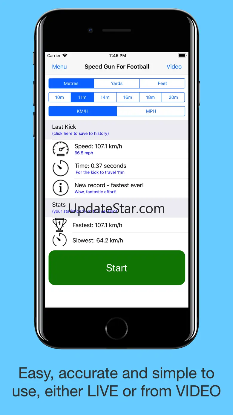 Speed Gun For Football 4.0.1
