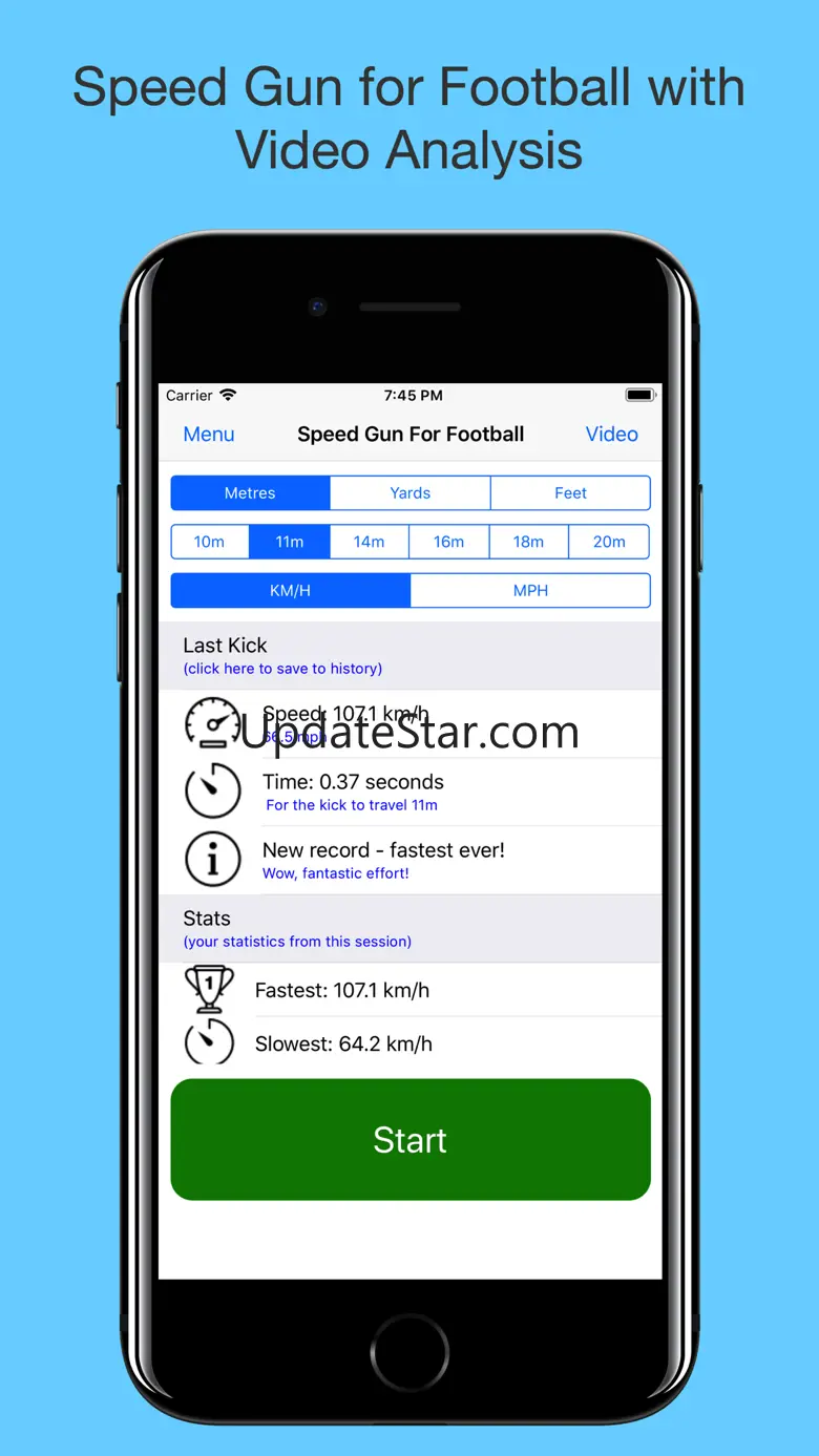 Speed Gun For Football 4.0.1