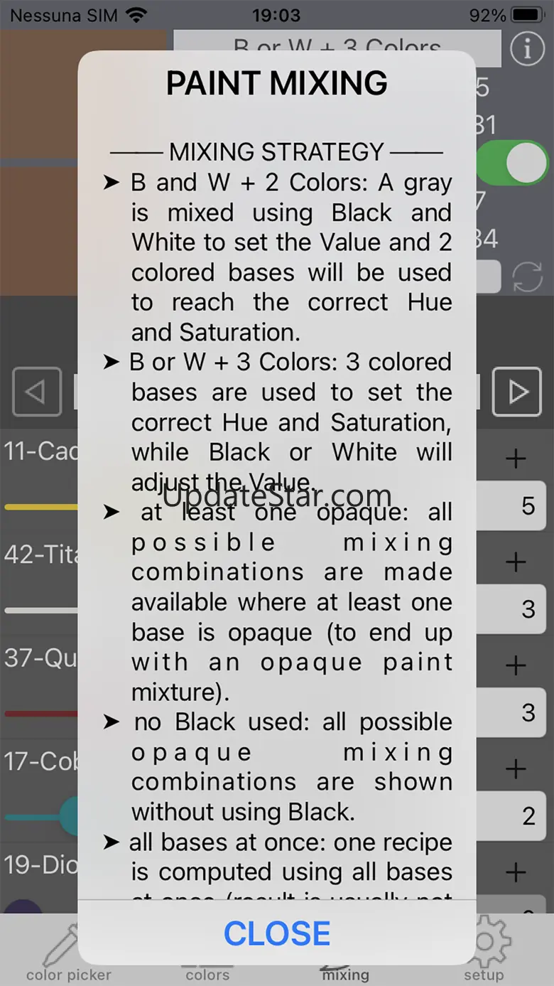 Real Paint mixing tools 2.26.5