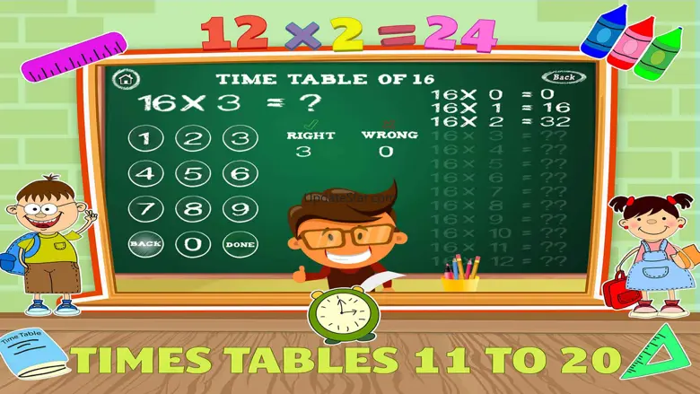 Math Times Table Quiz Games 2.1