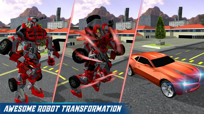 Real Robot War - Transform Car 2.1