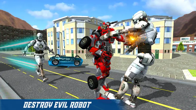Real Robot War - Transform Car 2.1