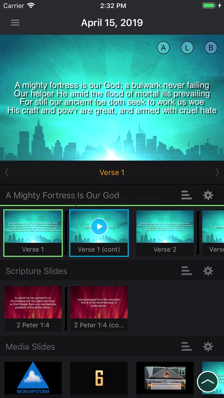 WorshipStorm Projector 2024.0.0