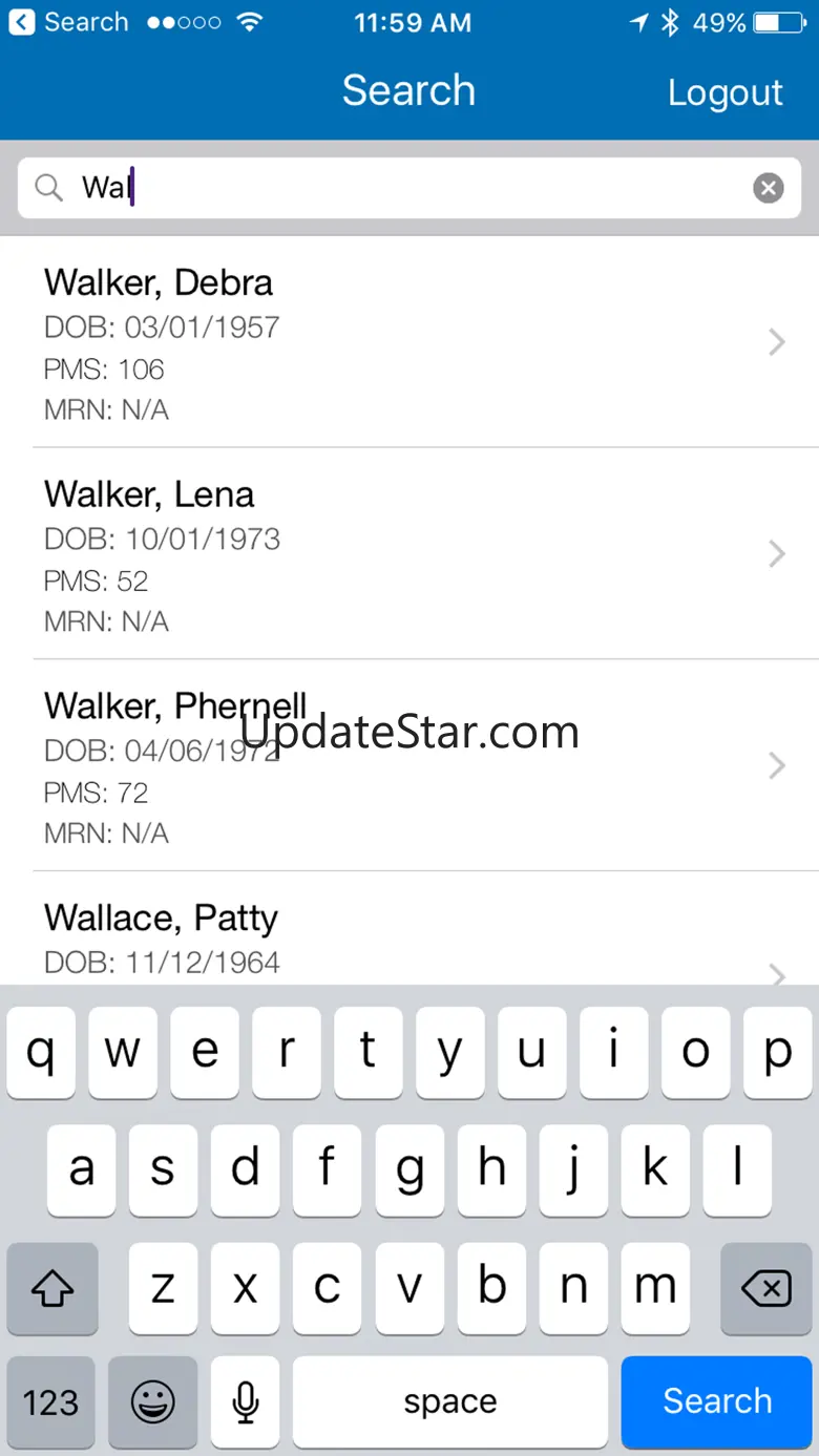 Eyefinity EHR for iPhone 7.5.0