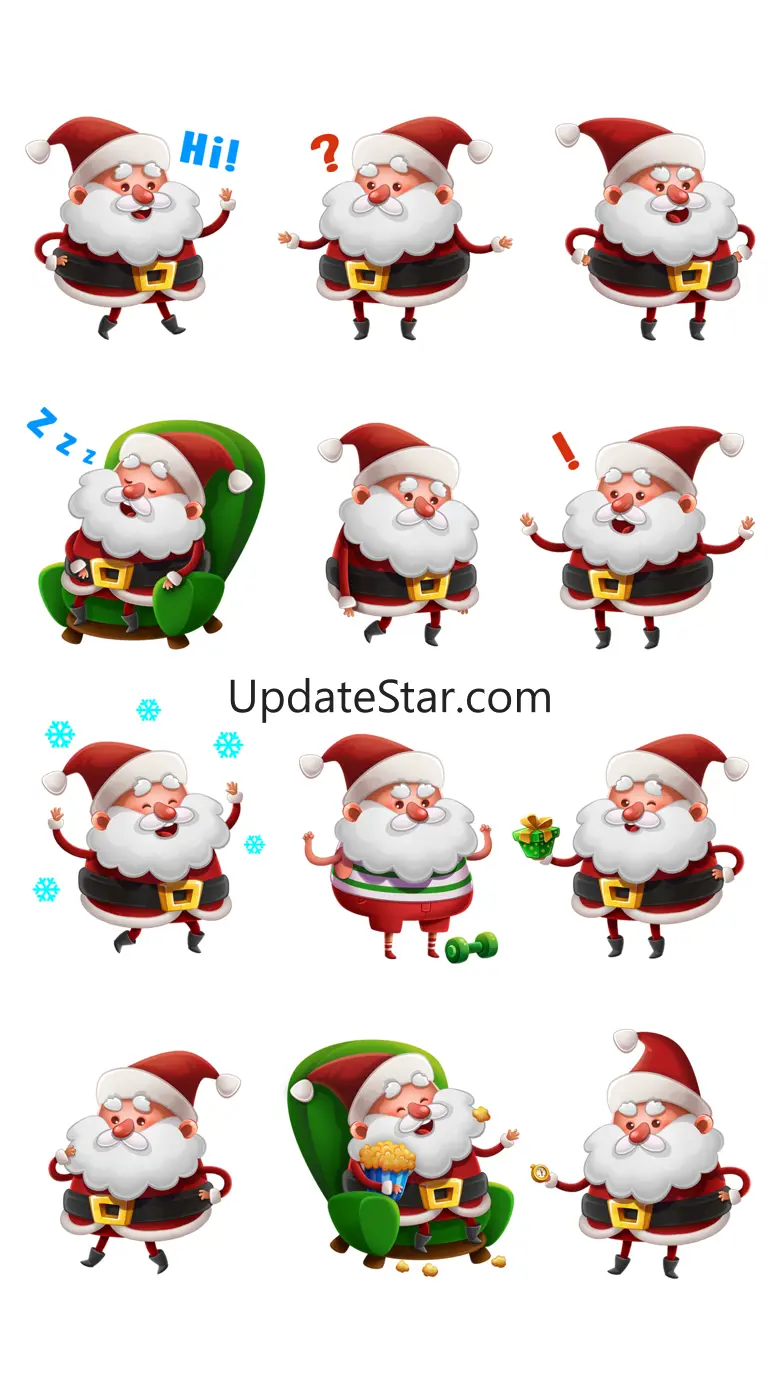 Kind Santa Claus – Christmas stickers for iMessage 1.0.0
