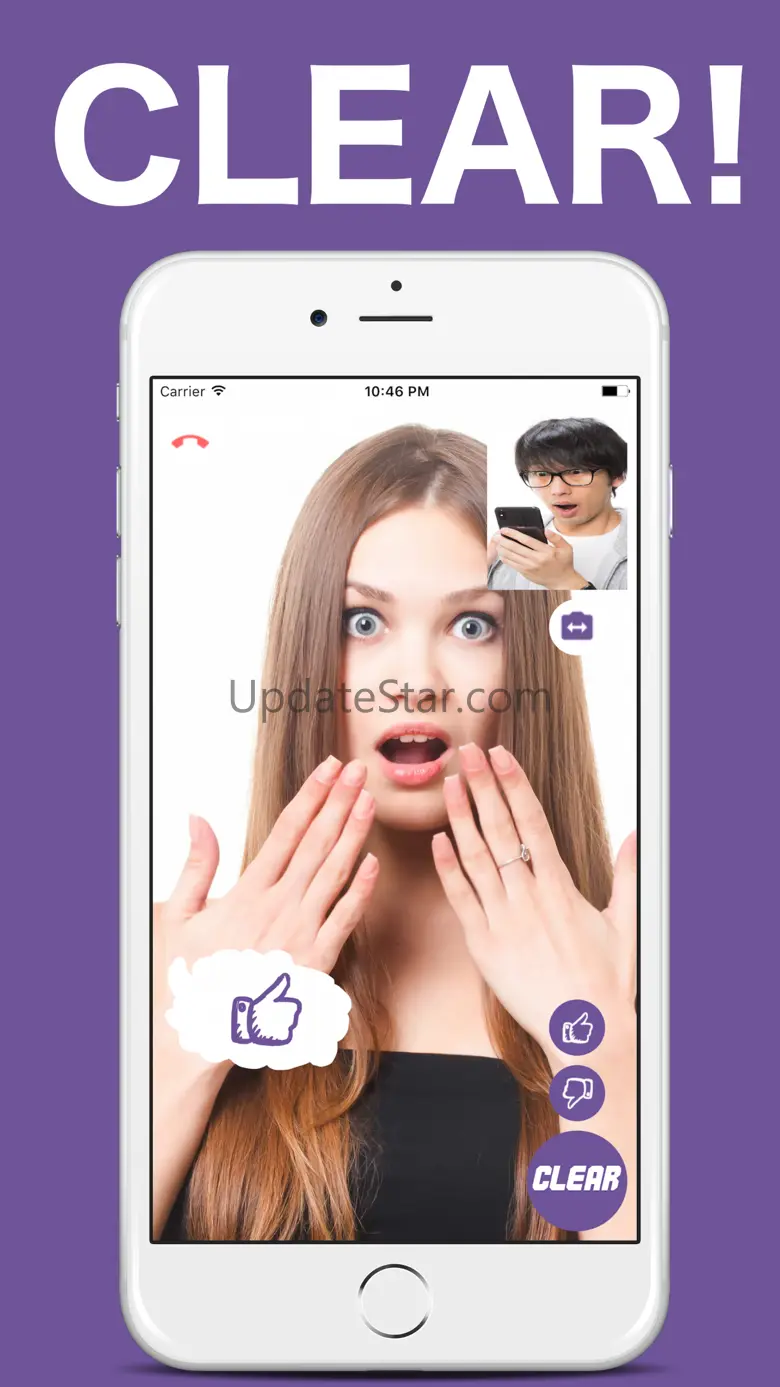 ClearMan - Easy Tap Video Chat 2.0